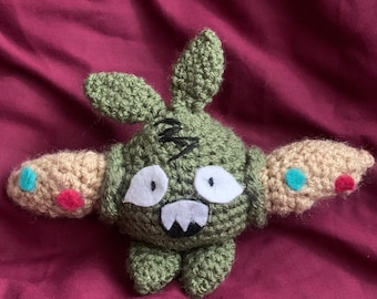Pequeña Basura. Amigurumi inspirado en la basura.