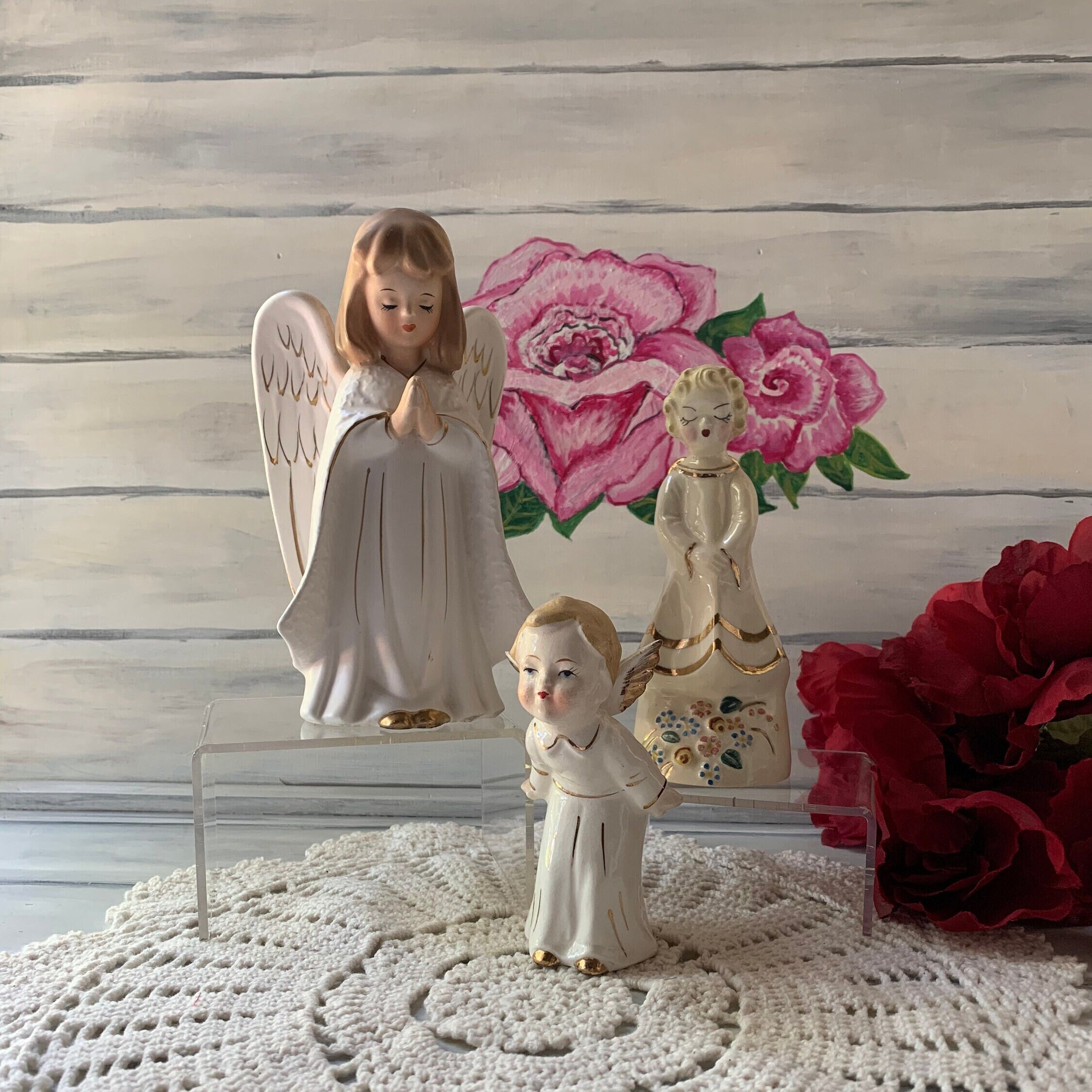 Gold Angels Vintage Japan - Etsy