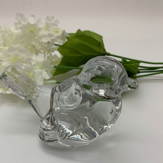 Vintage Crystal Bird Candle Holder Paperweight, Art Glass Crystal Gift for  Bird Lover Bird Watcher, Farmhouse Cottagecore Home Decor -  Canada