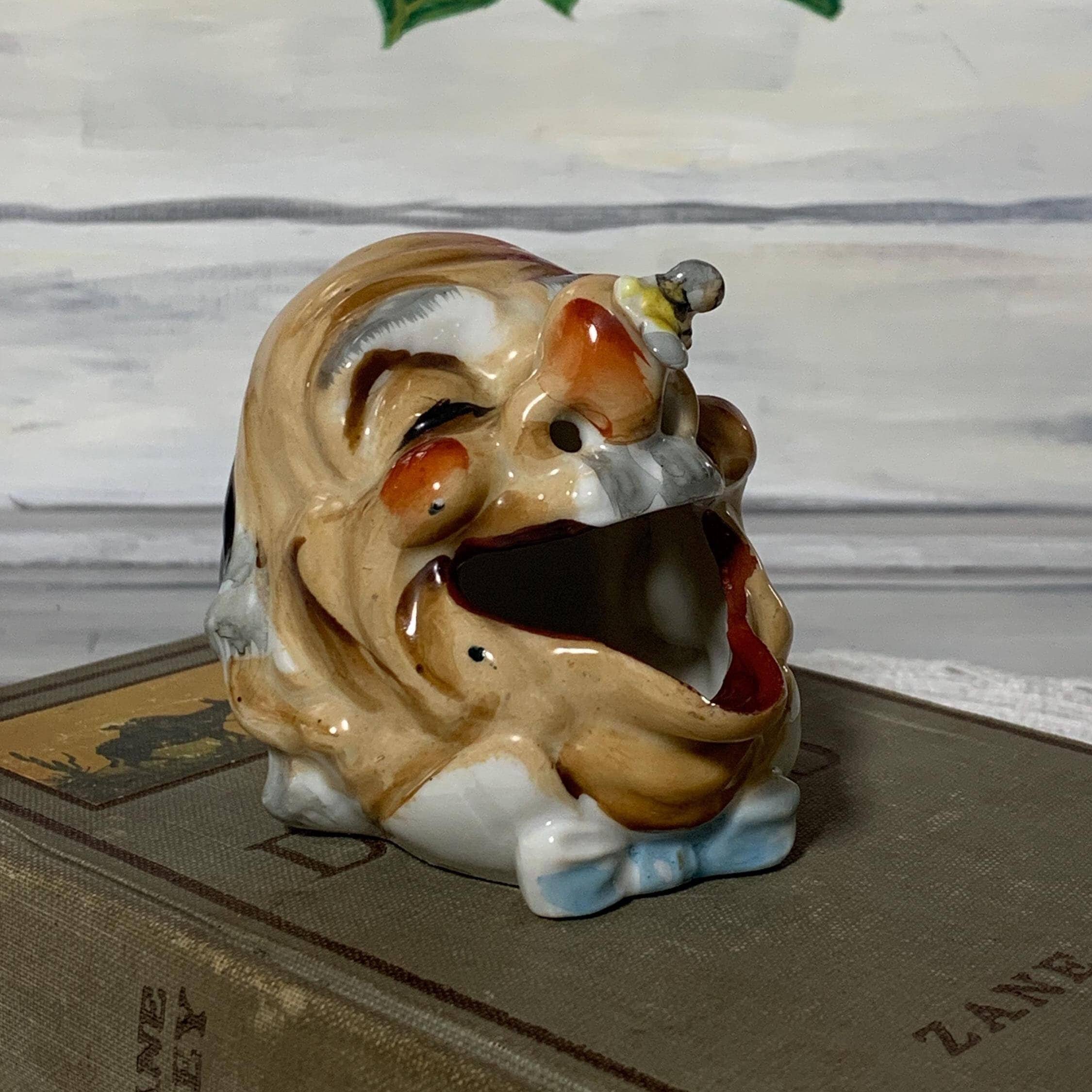 1950s　スカル灰皿　陶器　ビンテージKEEP ON SMOKING Amazon.co.jp: MUHBIJO スケルトン灰皿1個、ゴシック装飾スカル