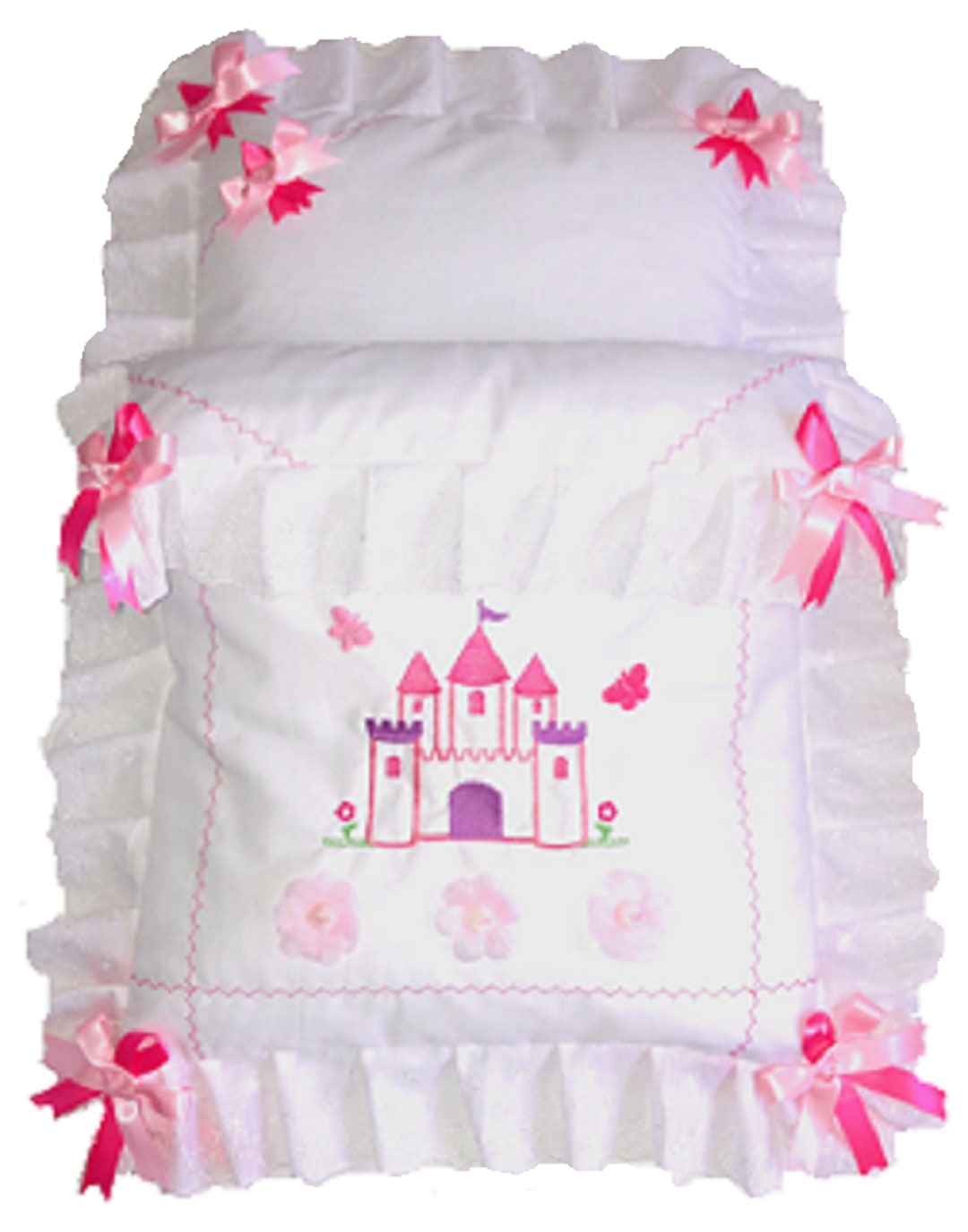 Doll Pram Quilt and Pillow Set Fits Silver Cross Coach Built Etsy New