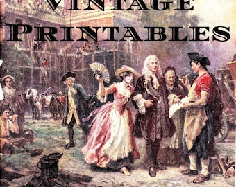 Printable Vintage Magazine Ads, 1931 Literary Digest Art, Retro Printable JPG Ephemera