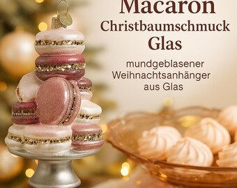 16 Palline Di Natale A Forma Di Macaron 6 Cm - Infrangibili, In Plastica E Velluto, Colorate Per Albero Decorazioni Feste