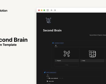 Second Brain Notion Template