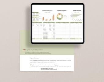 Financial Tracker | Google Sheet Budget Template | Budget Sheet