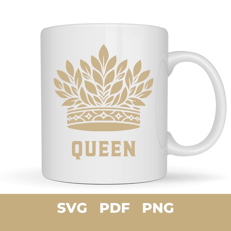 crown svg, crown png, crown silhouette svg, queen crown svg, royal crown svg file