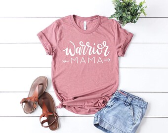 Warrior Mama Shirt - Etsy