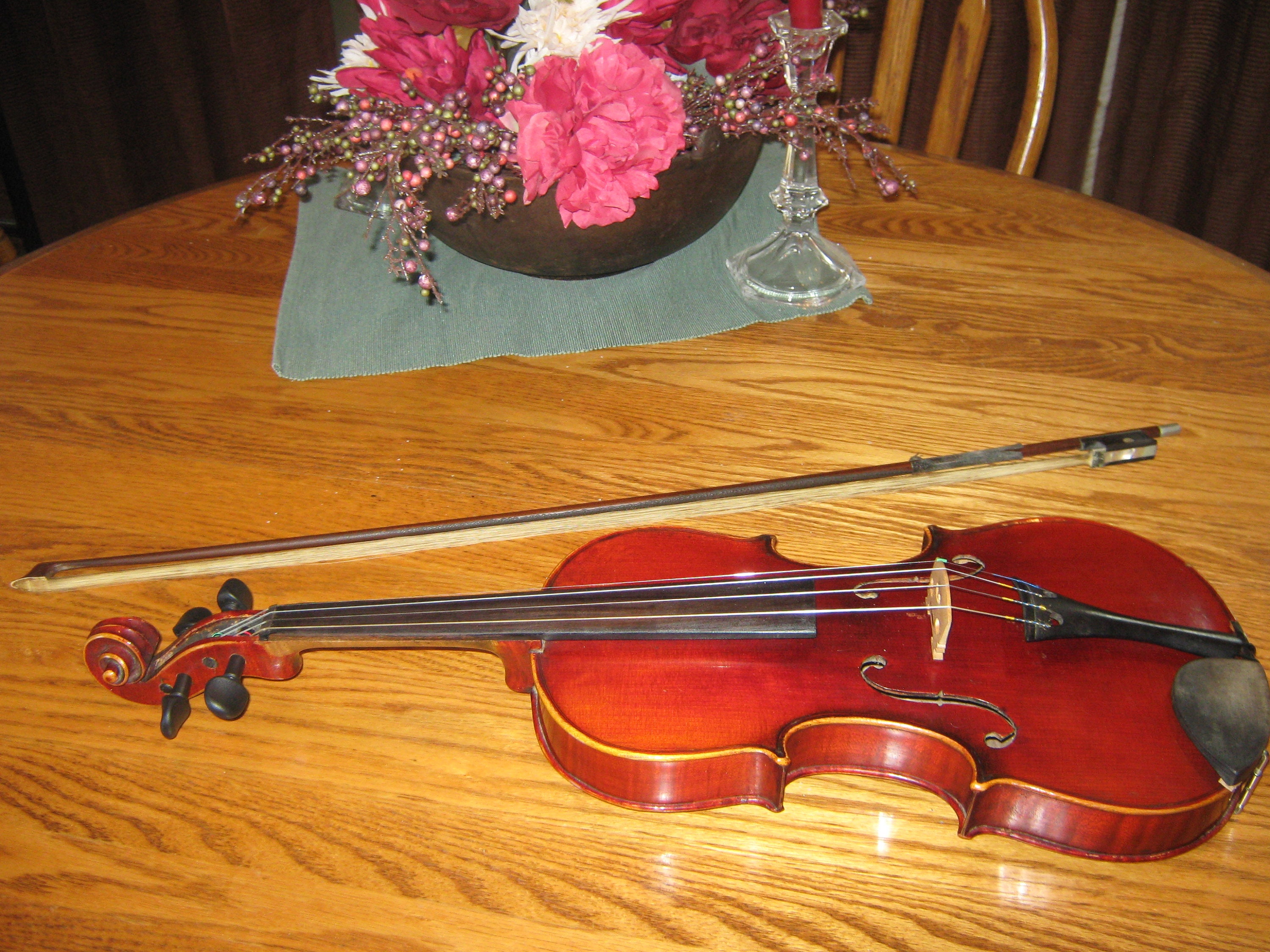 Violin German 1800s Etsy