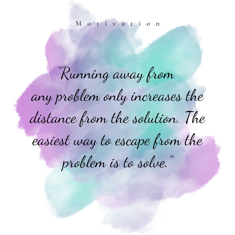 Problem Motivation Images Dealing With Problems Motivation Card - Etsy