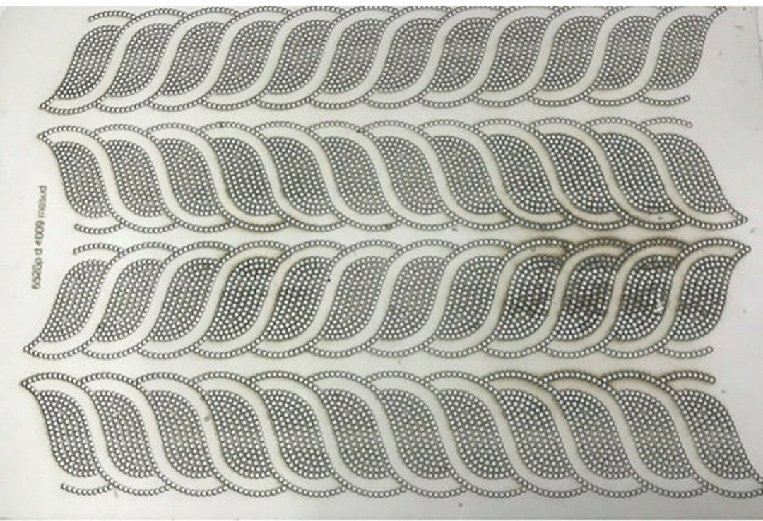 Rhinestone Template/pattern Board Etsy