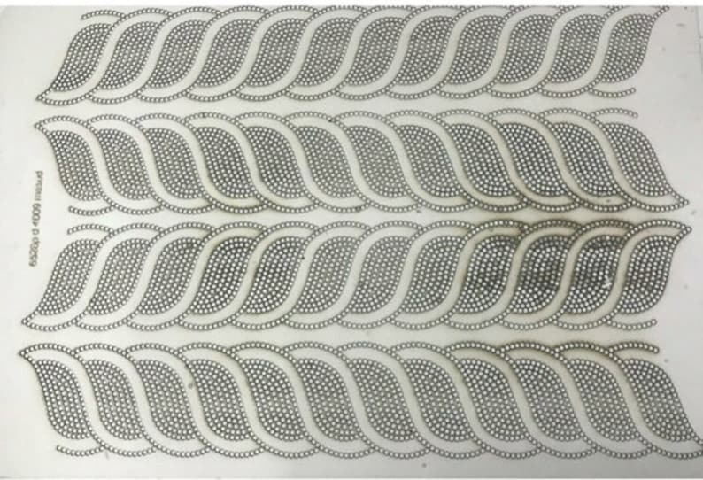 Rhinestone Template/pattern Board Etsy