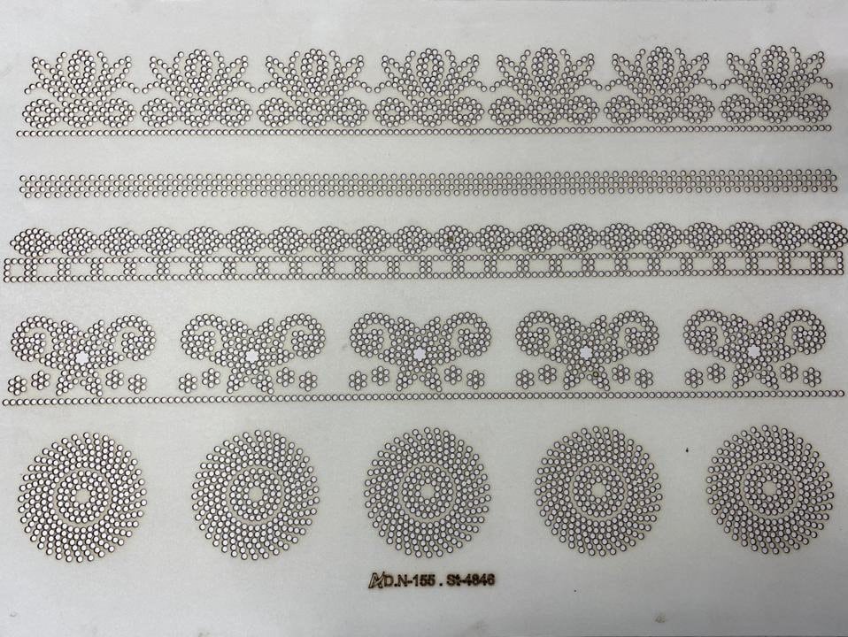 Rhinestone Template/pattern Board Etsy
