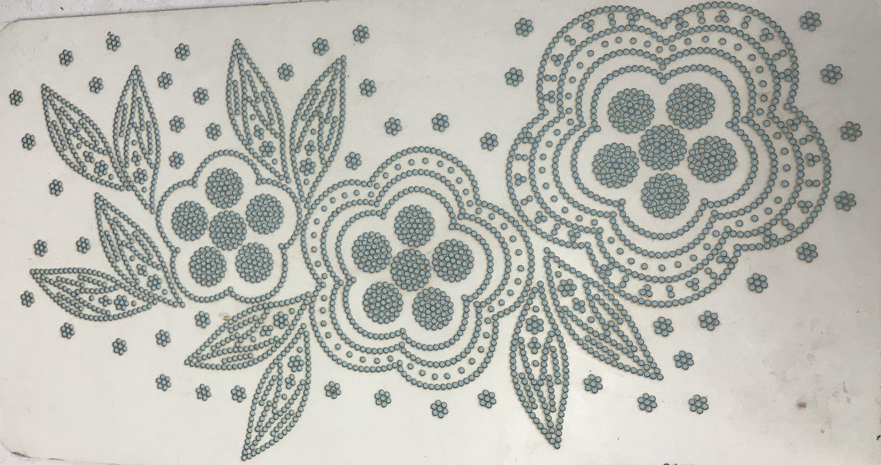 Rhinestone Template/pattern Board Etsy