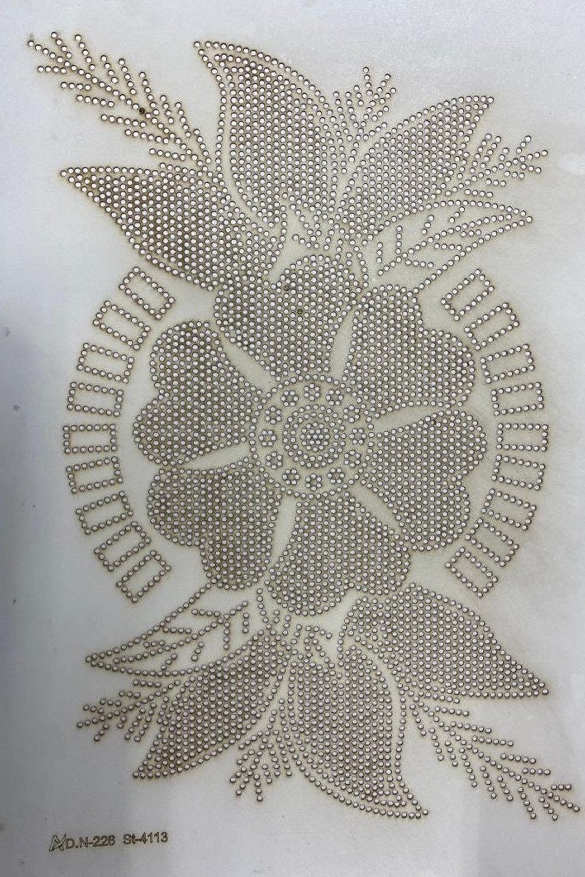 Rhinestone Template/pattern Board Etsy