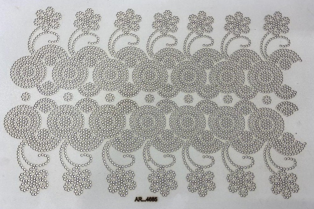 Rhinestone Template/pattern Board Etsy