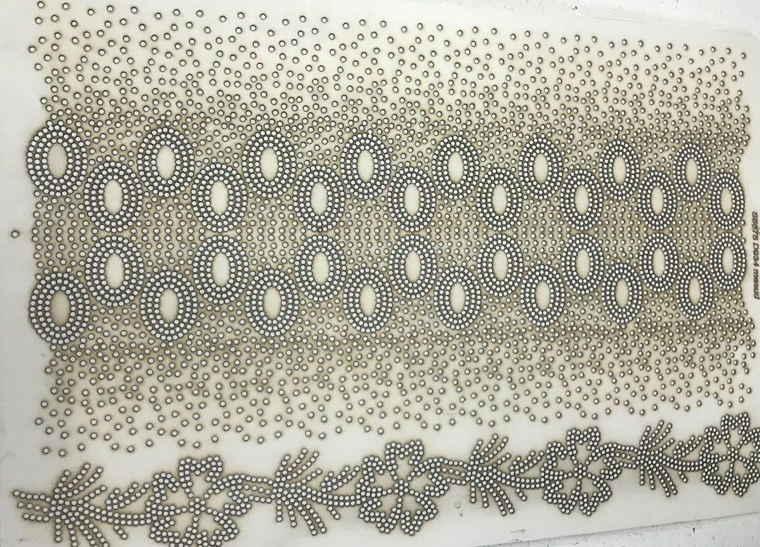 Rhinestone Template/pattern Board Etsy