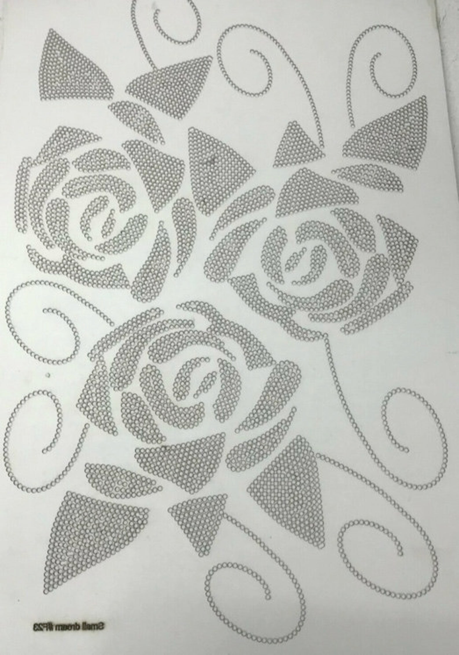 Rhinestone Template/pattern Board Etsy
