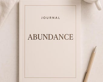 Law of Attraction Manifestation Journal, Vision Board, Affirmations (Digital Download, GoodNotes Journal)