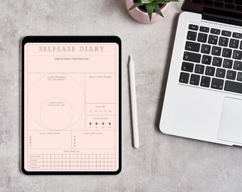 Digital Self-Care Planner | Daily Mental Health Journal (GoodNotes Compatible)