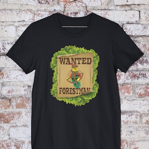 Forestman Unisex T-shirt, Classic Castle Theme, Vintage Robin Hood L*EGO