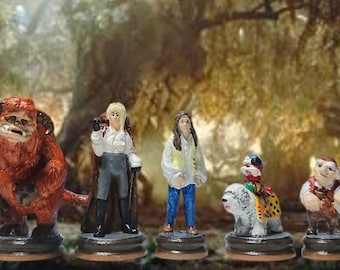 Figurine labyrinthe, jouet, poupée, Jareth, Sarah, Ludo, Hoggle, Didymus, Nouveau