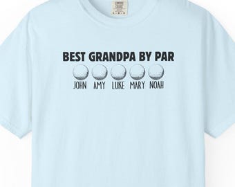 Grandpa custom golf shirt, personalized golf shirt for grandpa, funny golf shirt, golfing tshirt humor, golfing shirt golf gift for grandpa