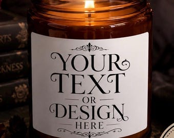 Book lover gift custom candle, book lover gift, custom candle gift, spicy book gifts, book lover custom candle