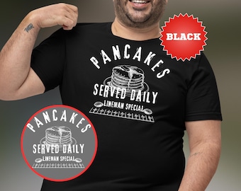 Pancakes served daily, pancakes served daily shirt, serving pancakes daily football shirt, lineman mom football shirt, lineman mom football
