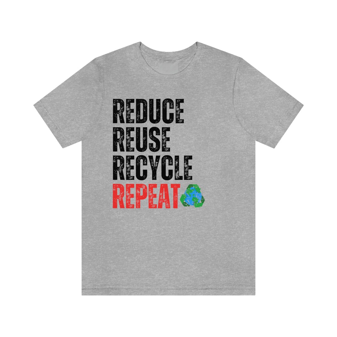 Earth Day 2024 Reuse Recycle Repeat Happy Earth Day Tshirt - Etsy UK