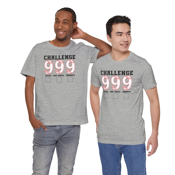 999 Challenge, Baseball 999 Challenge, 9-9-9 Challenge Shirt