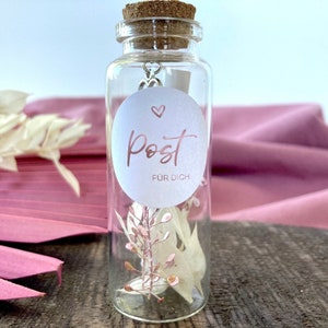 Flaschenpost Freundin, Geschenk Geburtstag,