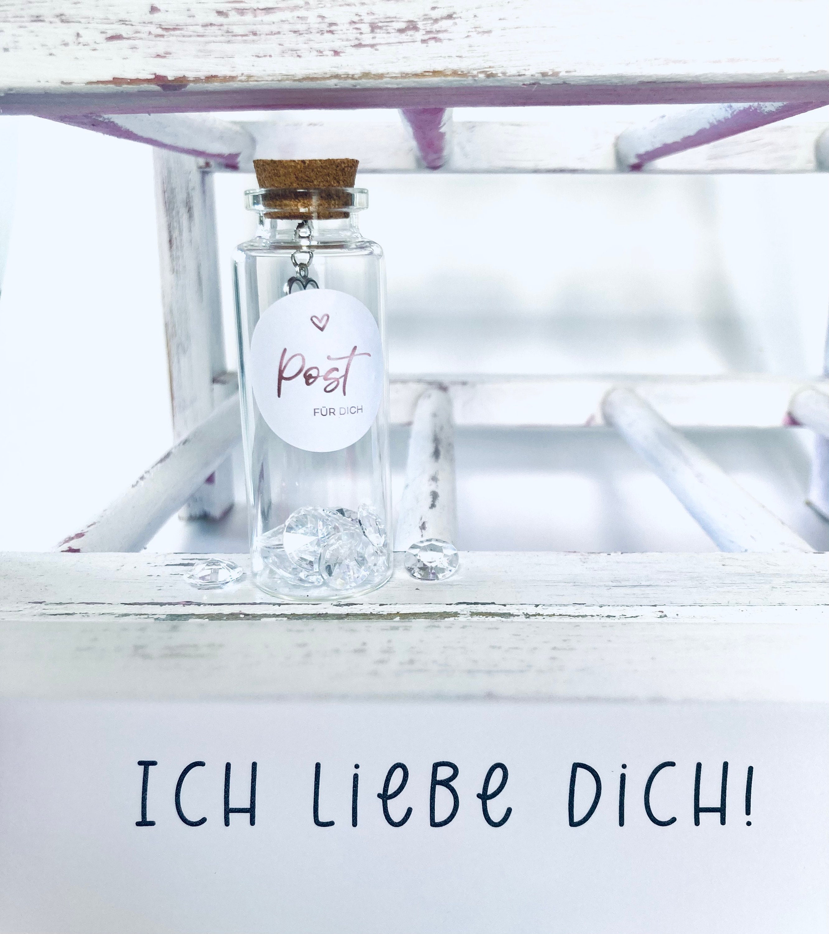 Liebesbrief Ich liebe dich Flaschenpost Hochzeitstag Etsy.de