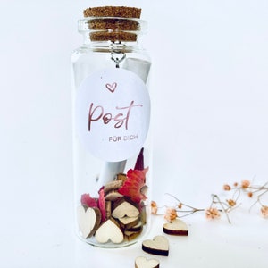Willst du meine Trauzeugin werden? Trauzeugin fragen. Geschenk für Trauzeugin, Flaschenpost, inklusive Herzanhänger