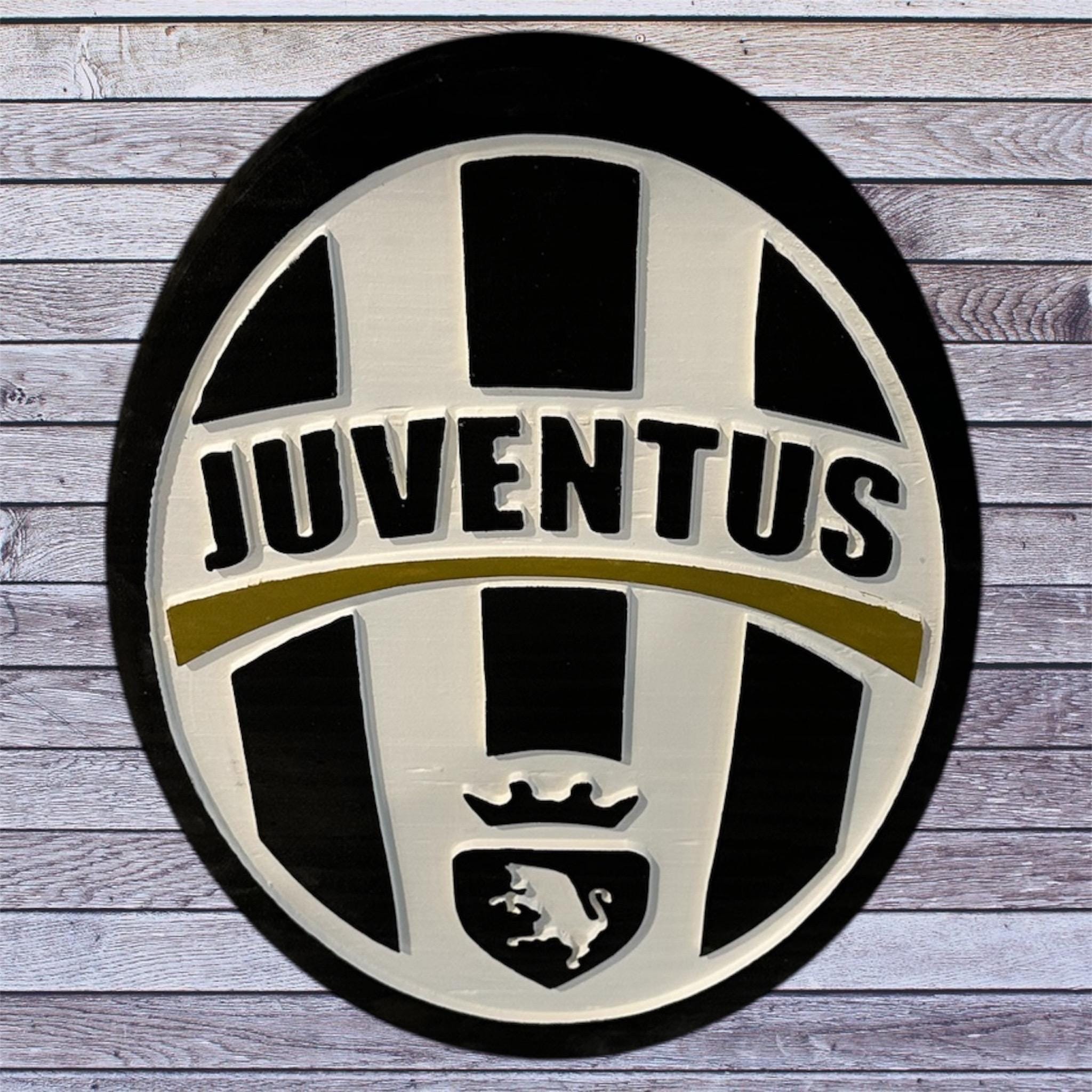 '70代初頭 JUVENTUS・MILAN・INTER 未使用ステッカー Juventus FC Wooden Wall Sign | Soccer Fan Man Cave Decor - Etsy