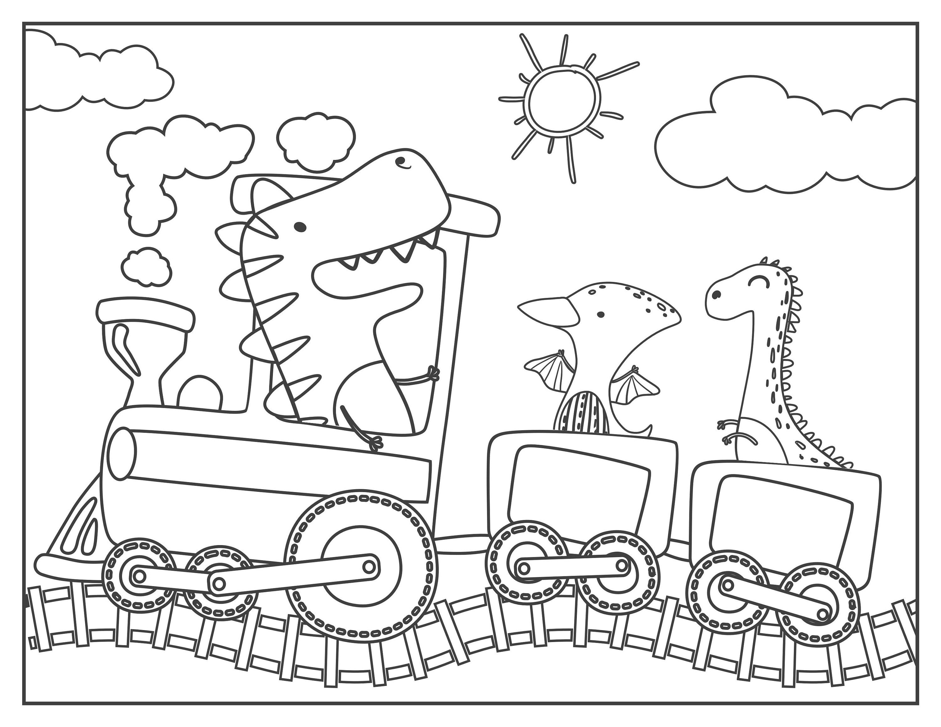 Dinosaur Train Coloring Pages Dinosaur Train Coloring Pages