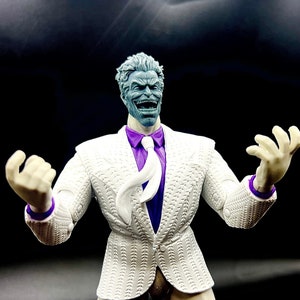 Custom Headsculpt, Clown, The Dark Returns Inspired Head, 1/12 and 1/10 Action Figure Accessories, Action Figure Head Sculpt, Custom