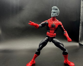 オリジナル 1/6 フィギュア カスタム カスタムスパイダー2インスパイアヘッドスカルプト、アクション