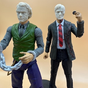 Custom Action Figure Head Sculpt of You, Custom Figure Head From Your Photo, 3D Modeled Resin Print, 1/12 1/10 1/6 Scale image 10