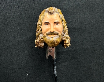 Rhett, sculpture de tête personnalisée GMM, sculpture de tête de figurine articulée au 1/10 ou 1/12, accessoire pour figurine articulée personnalisé, sculpture 3D, fait main, jouet personnalisé