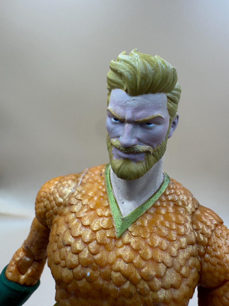 Custom Action Figure Head Sculpt of You, Custom Figure Head From Your Photo, 3D Modeled Resin Print, 1/12 1/10 1/6 Scale image 4