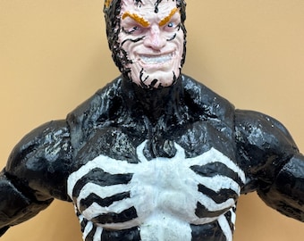 Eddie Monster Head Sculpt, Custom Action Figure Head Sculpt, 1/12 Scale 1/10 1/6, 3D Printed Resin Accessory