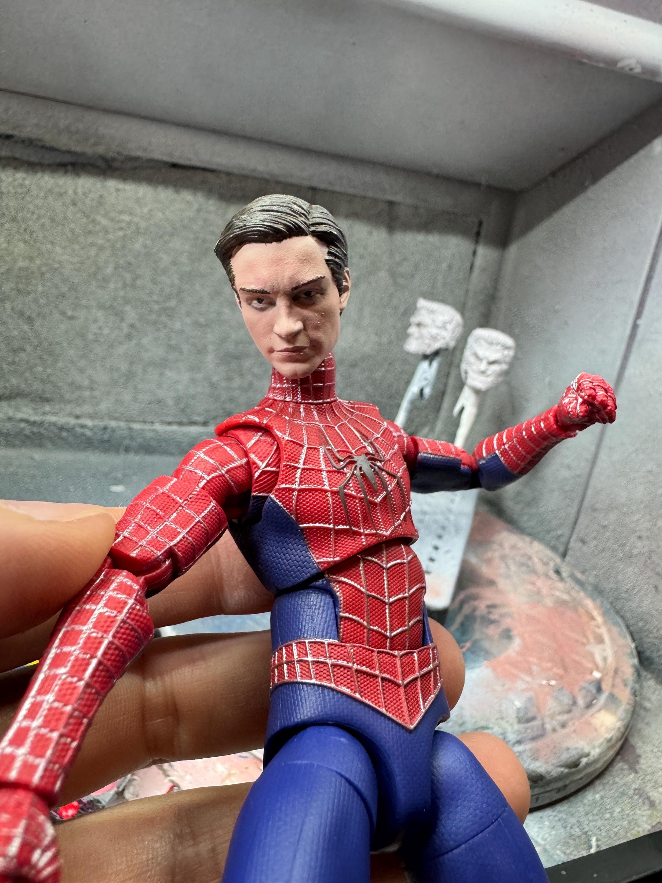 Tobey maguire spider man action figure - Etsy 日本