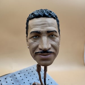 Custom Action Figure Head Sculpt of You, Custom Figure Head From Your Photo, 3D Modeled Resin Print, 1/12 1/10 1/6 Scale image 13