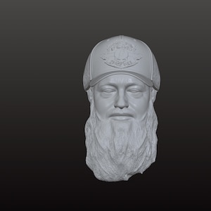 Custom Action Figure Head Sculpt of You, Custom Figure Head From Your Photo, 3D Modeled Resin Print, 1/12 1/10 1/6 Scale image 11