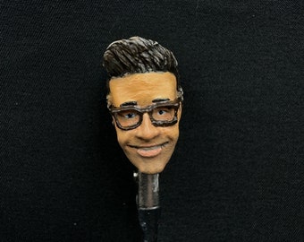 Link, GMM Custom Head Sculpt, 1/10 or 1/12 Action Figure Head Sculpt, Custom Action Figure Accessory, 3D Sculpted, Handmade, Custom Toy