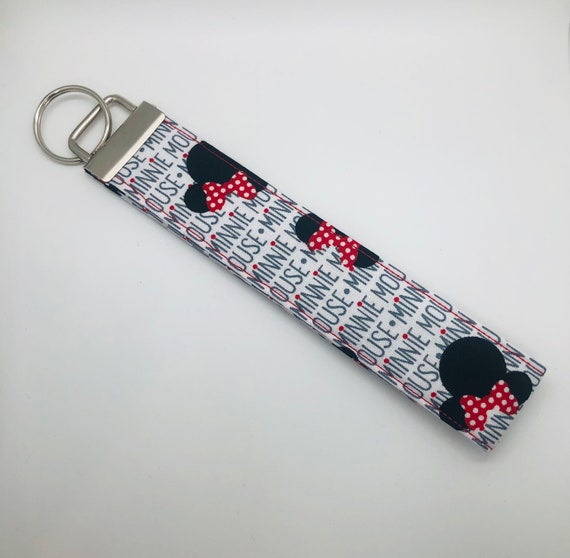 ディズニー風ミニーマウスキーホルダー | キーチェーン - Etsy 日本