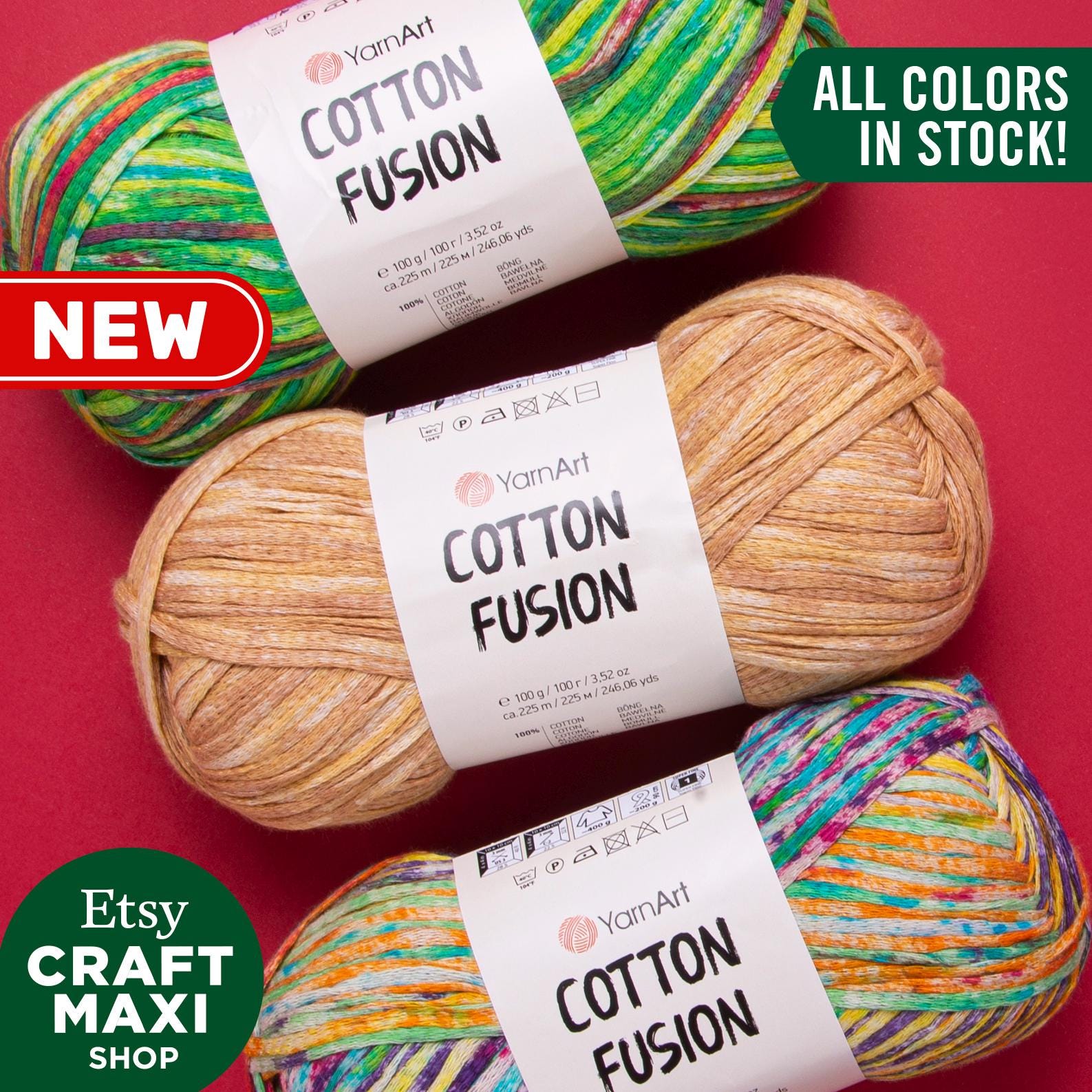 Amazon.com: Double Knitting Yarn 25G Crochet Yarn Craft