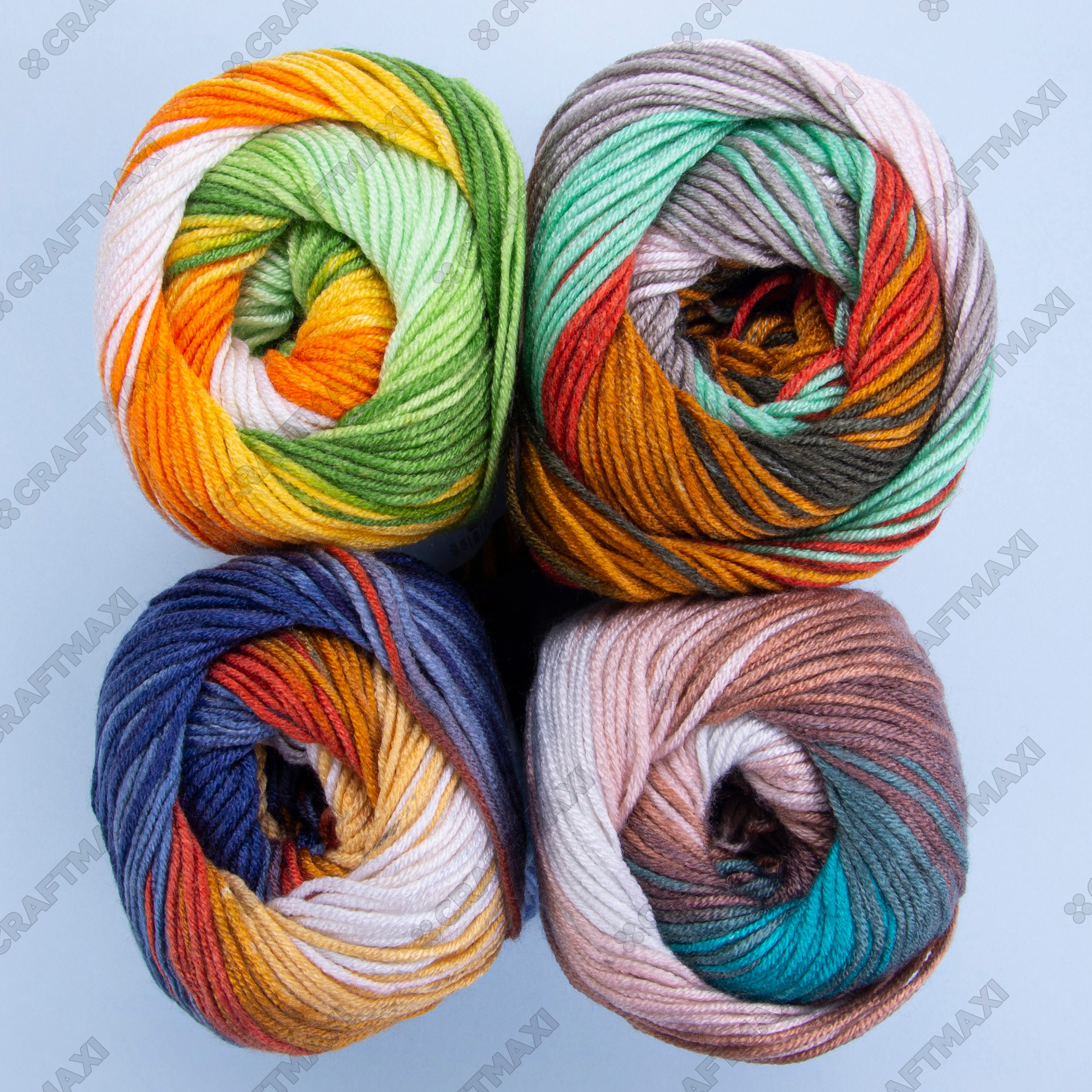 YARNART ADORE DREAM Anti-pilling Knitting Yarn, Baby Yarn, Knitting,  Crocheting, 100% Anti-pilling Acrylic, Soft Yarn, 3.52 Oz, 306.21 Yds 