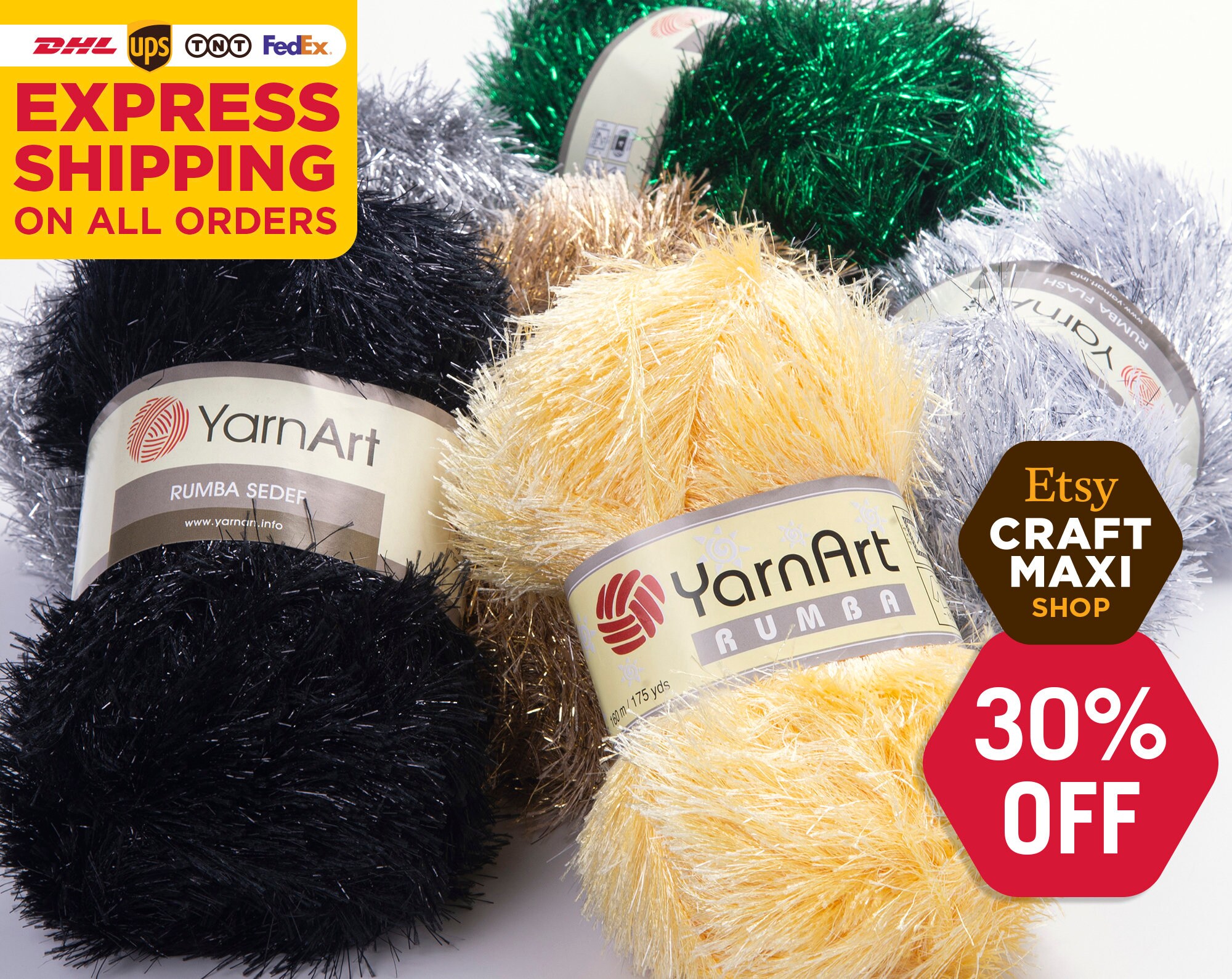 Yarnart Rumba Glittery Knitting Yarn Fluffy Yarn Fancy Yarn Furry Yarn Fantasy Yarn Eyelash Yarn 174.98 Yds Decoration Yarn 3.52 Oz Yarnart Rumba Glittery Knitting Yarn Fluffy Yarn Fancy Yarn Furry Yarn Fantasy Yarn Eyelash Yarn 174.98 Yds Decoration Yarn 3.52 Oz
