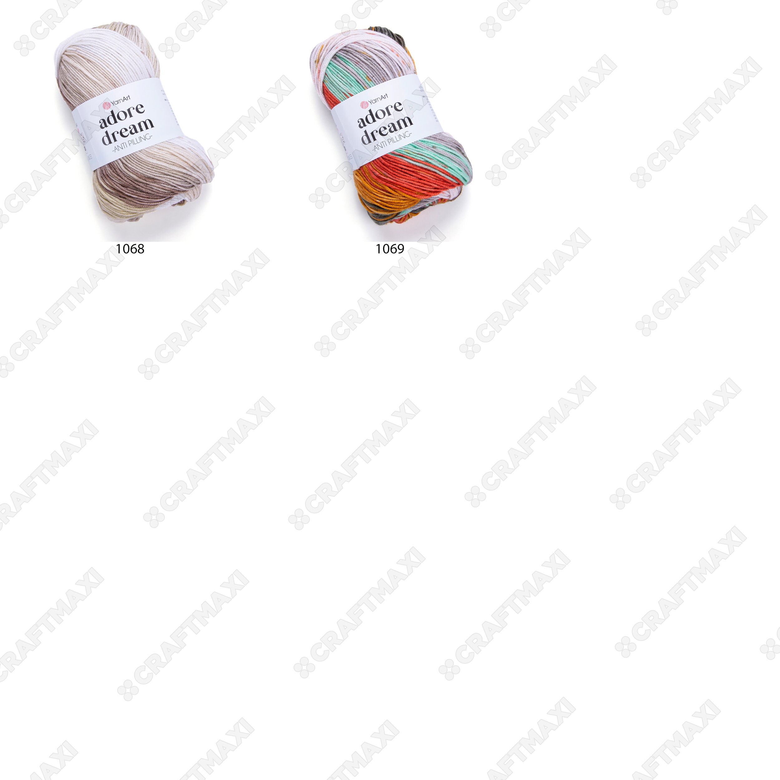 YARNART ADORE DREAM Anti-pilling Knitting Yarn Baby Yarn - Etsy